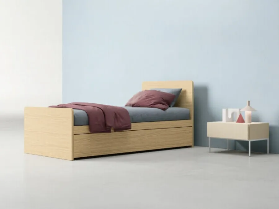 Single Radius bed by Zalf