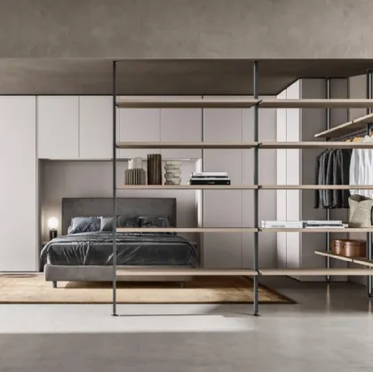 Swing door wardrobe bridge Alterna SM2001 by Zalf.