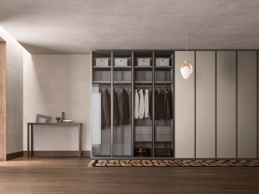 Alterna SM2008 hinged wardrobe by Zalf.