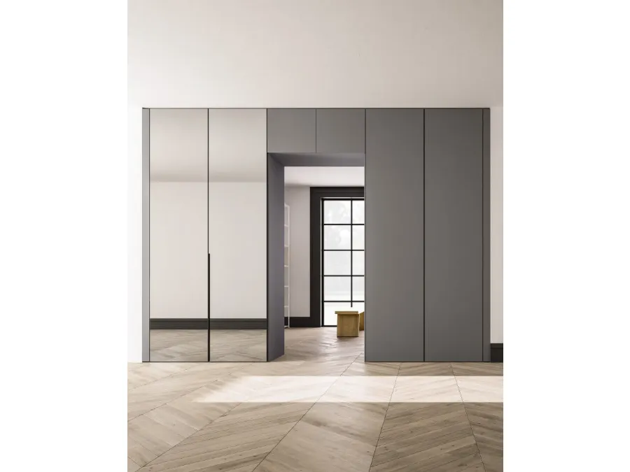 Alterna SM2016 hinged wardrobe by Zalf.