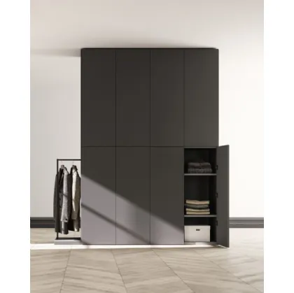 Alterna SM2018 hinged wardrobe by Zalf.