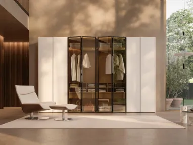 Alterna SM2527 swing door wardrobe by Zalf.