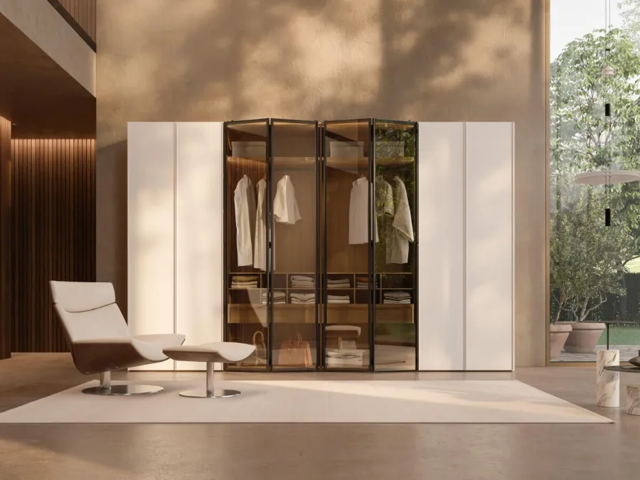Alterna SM2527 swing door wardrobe by Zalf.