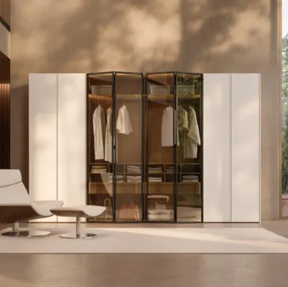 Alterna SM2527 swing door wardrobe by Zalf.