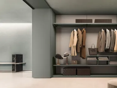 Walk-in closet Flexy SM2004 by Zalf.