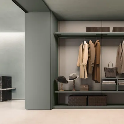 Walk-in closet Flexy SM2004 by Zalf.