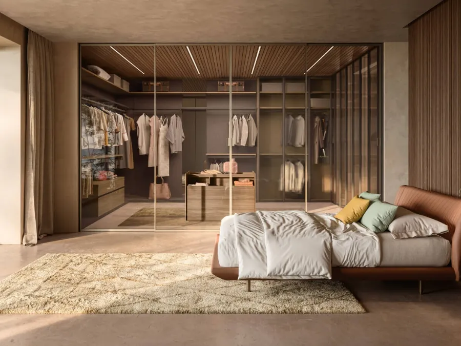 Flexy SM2532 walk-in closet by Zalf