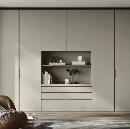 Wardrobe with swinging doors Fusion by Fimar.