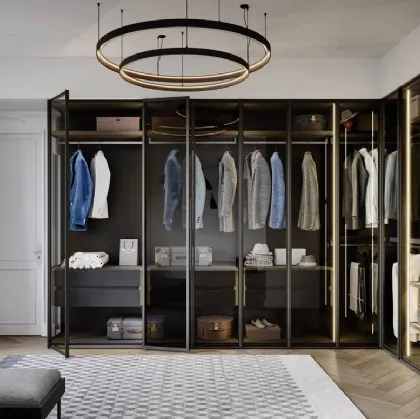 Perry Walk-in Closet by Novamobili.