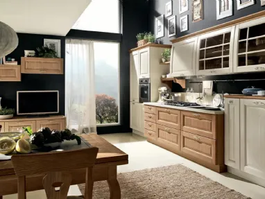 Linear Classic Kitchen in Bolgheri 06 Ash by Stosa