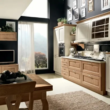 Linear Classic Kitchen in Bolgheri 06 Ash by Stosa
