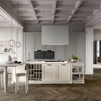 Classic Kitchen with Dolcevita 02 island by Stosa