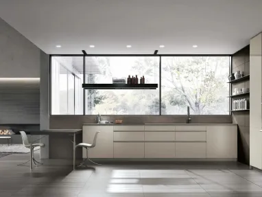 Modern corner kitchen Aliant 05 by Stosa