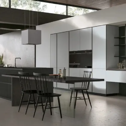 Modern kitchen with Aliant 07 island by Stosa