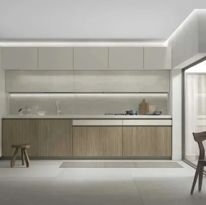 Aliant 08 Modern Corner Kitchen by Stosa