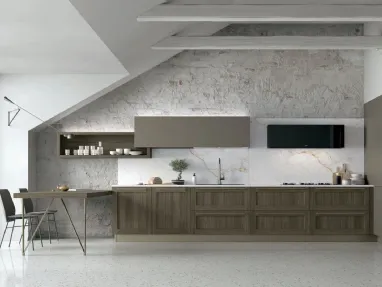 Modern City 02 corner kitchen by Stosa.