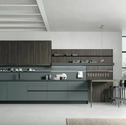 Modern Kitchen City 04 by Stosa