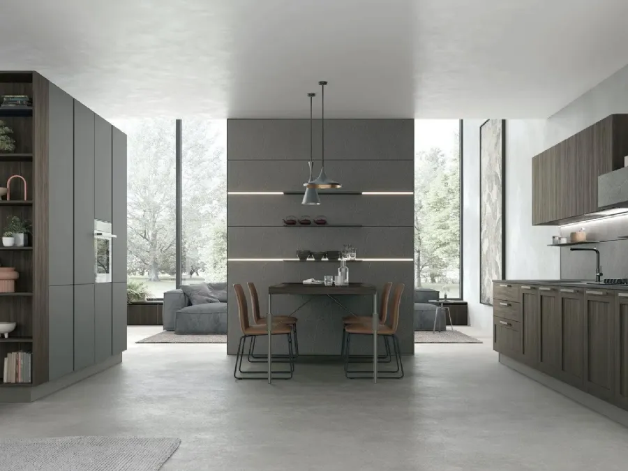 Modern Kitchen City 05 by Stosa