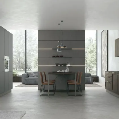 Modern Kitchen City 05 by Stosa