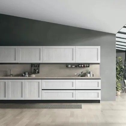 Modern angular kitchen City 06 by Stosa.