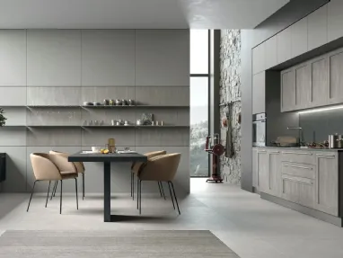 Modern linear City 07 kitchen by Stosa