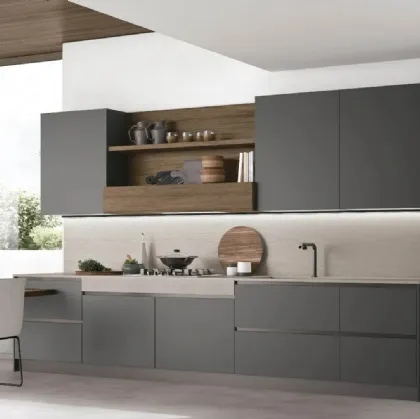 Linear Modern Kitchen Infinity 02 by Stosa