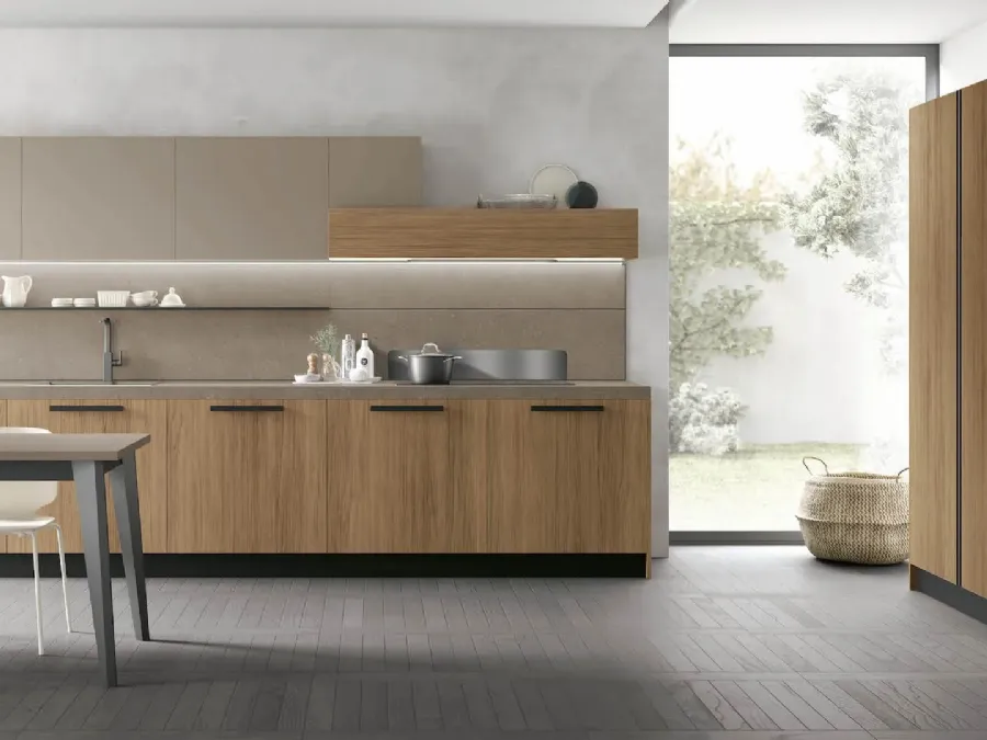 Modern corner kitchen Infinity 11 by Stosa