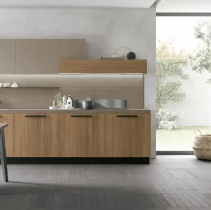 Modern corner kitchen Infinity 11 by Stosa