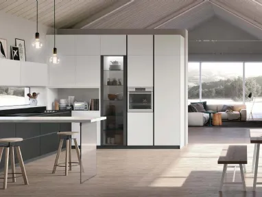 Modern Kitchen Metropolis 07 by Stosa