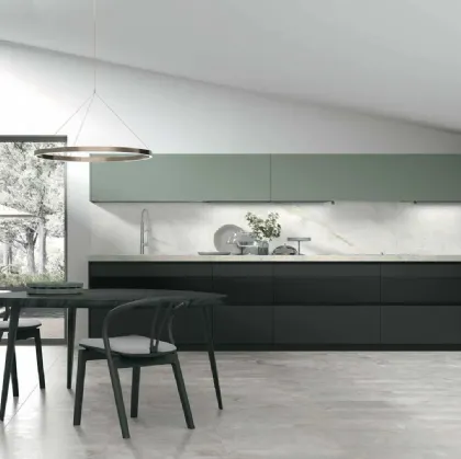 Elegant and modern Metropolis 14 kitchen by Stosa.