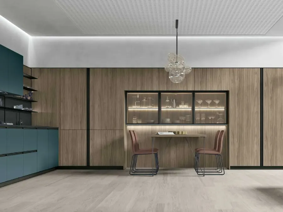 Modern kitchen Metropolis 16 by Stosa