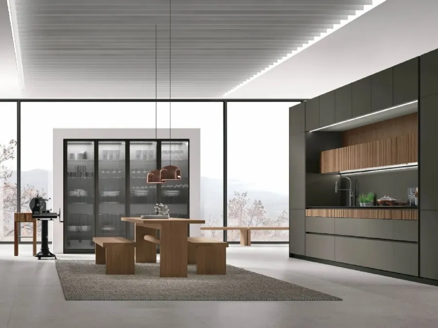 Modern Natural Kitchen 04 by Stosa