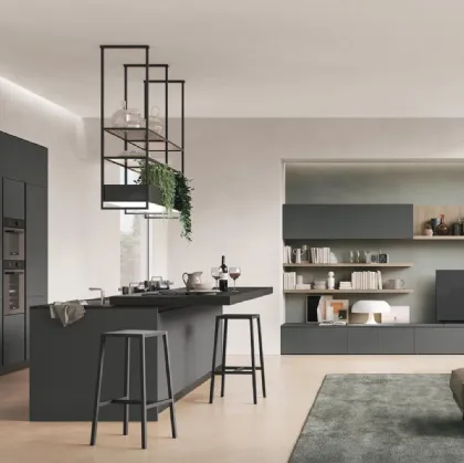 Modern Kitchen with Young 07 Island by Stosa