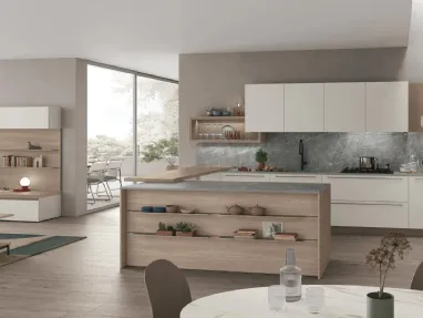 Modern Kitchen Young 09 by Stosa
