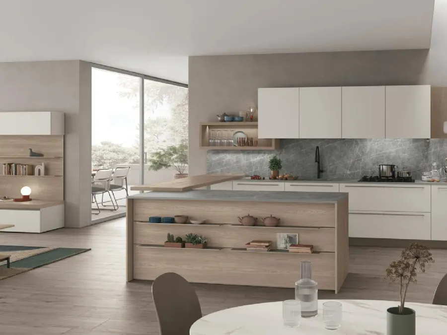 Modern Kitchen Young 09 by Stosa