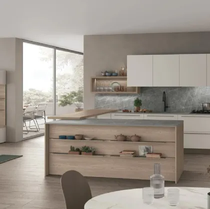 Modern Kitchen Young 09 by Stosa