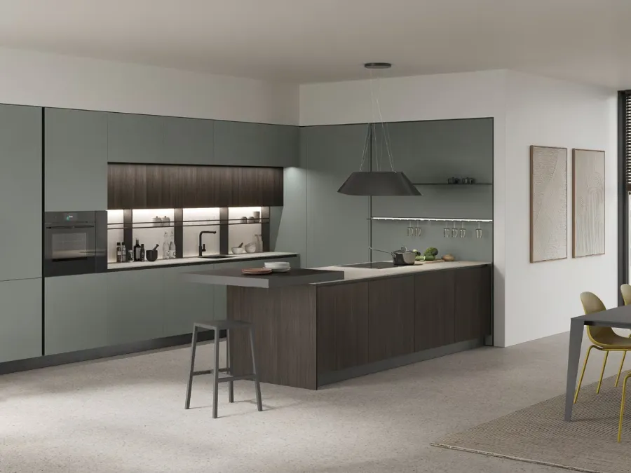 Modern Kitchen Young Modern 04 by Stosa.
