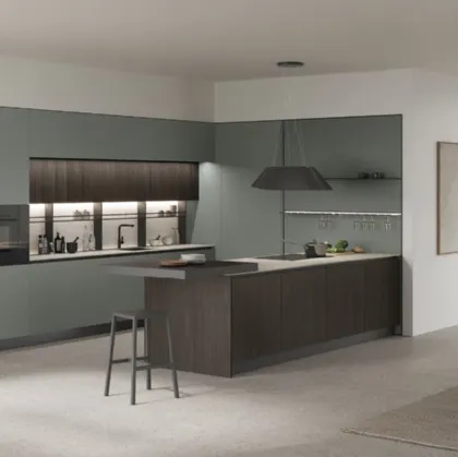 Modern Kitchen Young Modern 04 by Stosa.