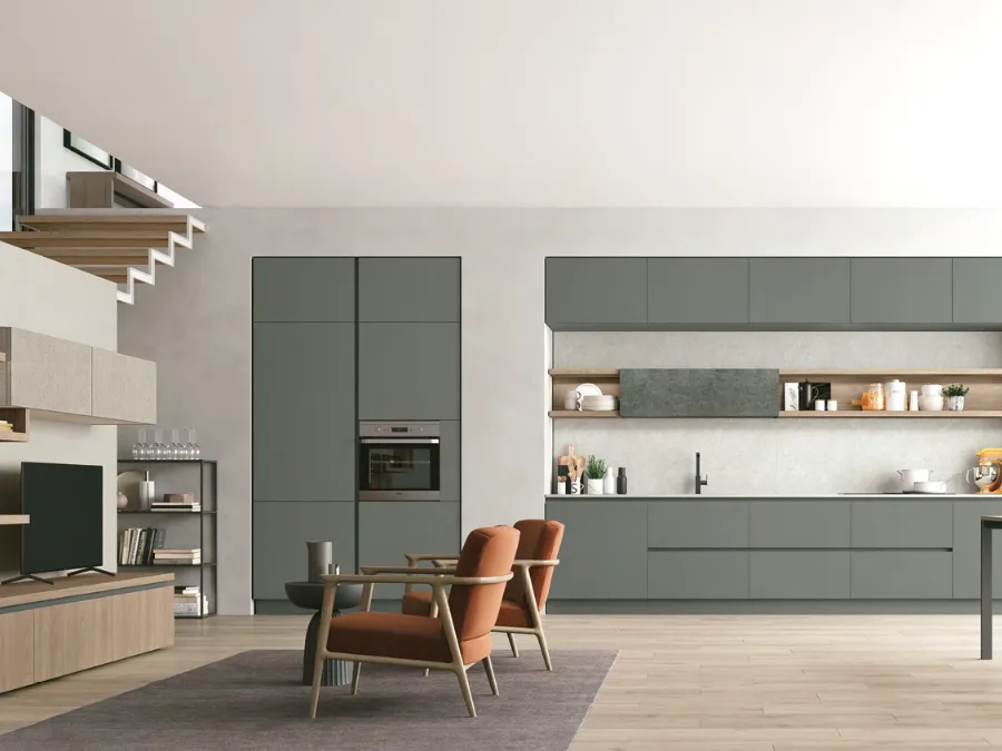 Modern Kitchen Young Modern 05 by Stosa