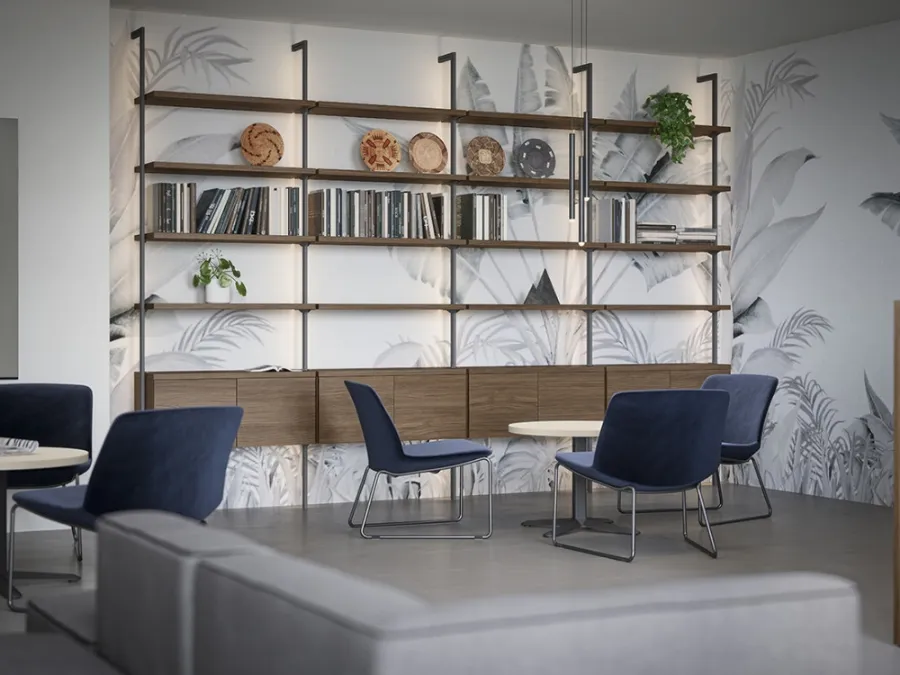 Sneek lounge Waiting Chair by Cinquanta3.