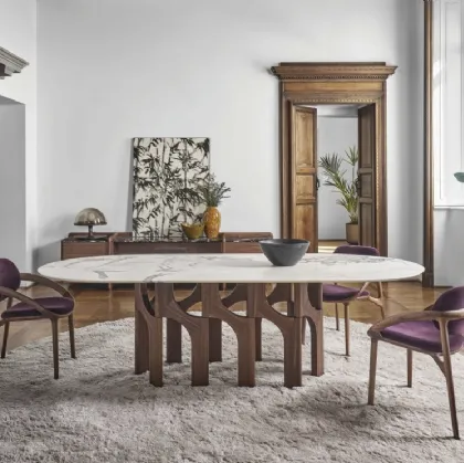 Augusto table in Porada marble.