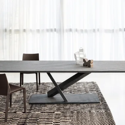 Desalto's Element table in cement material.