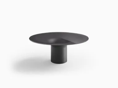 Helicon Table with Desalto glass top