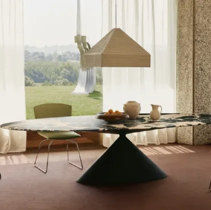 Maxy Clay Marble Table by Desalto