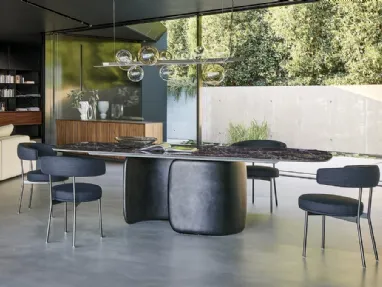 Extendable Mellow table in Bonaldo Ceramic.