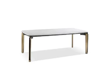Mirage 36 table with marble top by Cantori.