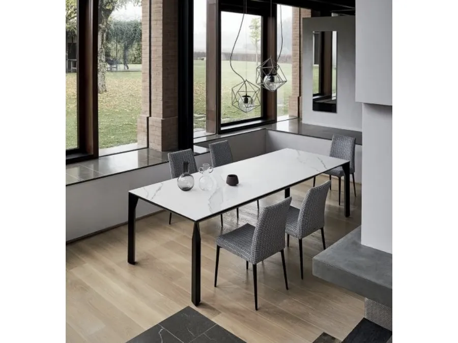 Mirage table in SuperMarble by Bontempi