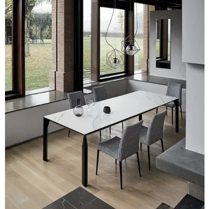 Mirage table in SuperMarble by Bontempi