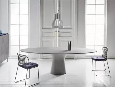 Bontempi concrete Podium table.