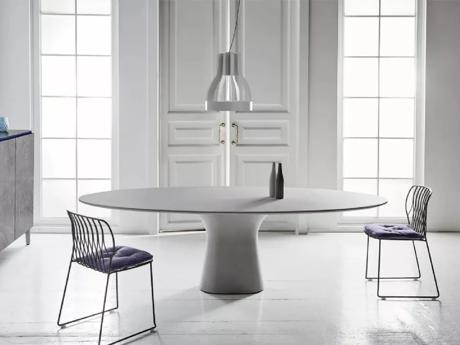 Bontempi concrete Podium table.